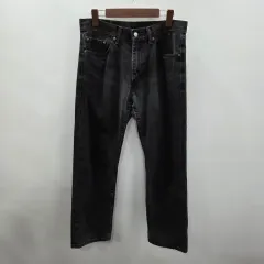リーバイス 505 ブラックデニムパンツ 32/29