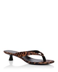 スチュアート ワイツマン レディース シューズ サンダル Stuart Weitzman Womens Rio Sleek Sandals Classic Leopard アニマル