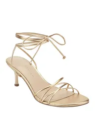 マーク・フィッシャー レディース シューズ サンダル レザー Marc Fisher LTD Womens Gineva Strappy Leather Dressandals Gold 710 ゴールド