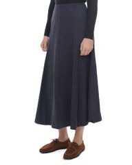 新品タグ付き 95,700円 マディソンブルー シルクサテンスカート 