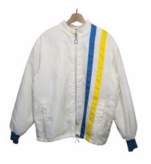 70s USA製 Great Lakes Jacket ナイロン レーシングジャケット ボアライナー