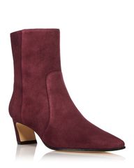 スチュアート ワイツマン レディース シューズ ブーツ・レインブーツ Stuart Weitzman Womenstassi Zip Booties Boysenberry