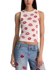 アリスアンドオリビア レディース トップス タンクトップ Alice and Oliviallen Tank Top Lipsのサムネイル