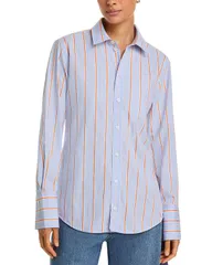 ヴィクトリア ベッカム レディース トップス シャツ オーバーレイ Victoria Beckham Back Overlay Shirt DELPHINIUM SS ORANGE オレンジのサムネイル