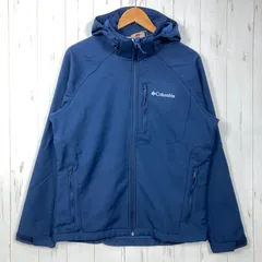 📦️Men's M ネイビー系 Columbia ( コロンビア ) カスケード リッジ III ソフトシェル ジャケット Cascade Ridge III Softshell Jacket ポリエステル ウェア トップス アウター ジャケのサムネイル