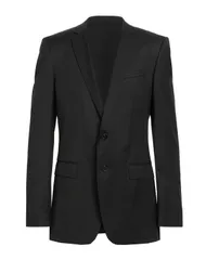 ヒューゴボス メンズ アウター ジャケット・ブルゾン BOSS HUGO BOSS テーラードジャケット Black ブラックのサムネイル