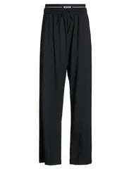 エムエスジイエム メンズ ボトムス カジュアルパンツ MSGM パンツ Black ブラックのサムネイル