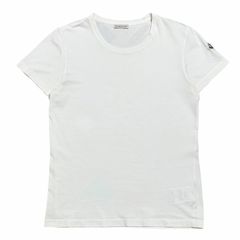 極美品］モンクレール レディース ワンポイント ロゴTシャツ ホワイト