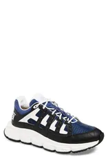 ヴェルサーチ メンズ シューズ スニーカー Versace Trigreca Sneaker Black Blue Petrolio White ホワイト