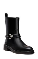 スチュアート ワイツマン レディース シューズ ブーツ・レインブーツ Stuart Weitzman Chrystie Zip Bootie Black ブラック