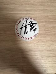 阪神タイガース 石井大智 直筆サイン 春季キャンプ ボール - メルカリ
