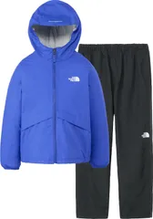 ザ・ノース・フェイス THE NORTH FACE アウトドア レインテックスユリイカ ジュニア キッズ 子ども ジャケット アウター ロングパンツ 長ズボン 防水 シンプル 上下セット キャンプ ハイキング 林間学校  NPJ1261 QL スクワートブルー