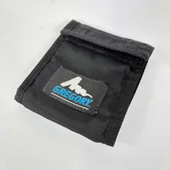 ✉️OneSize ブラック系 1990s Gregory ( グレゴリー ) スポーツ ワレット Sport Wallet 青タグ 旧タグ 生産終了モデル 入手困難 1993-94年頃 初期モデル ウォレット バッグ ストレージ 財布 ウォのサムネイル