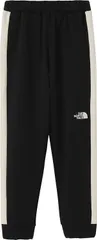 ザ・ノース・フェイス THE NORTH FACE アウトドア モーションパンツ ジュニア キッズ 子ども ロングパンツ 長ズボン スウェット ストレッチ性 速乾 林間学校 部屋着 外遊び レジャー 公園 ロゴプリント  NBJ32603 K ブラック