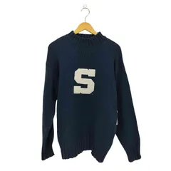 ナイキ NIKE 00s  Sロゴ アクリル モックネック ニットセーター メンズ import：L のサムネイル