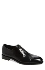 フェラガモ メンズ シューズ オックスフォード キャップ FERRAGAMO Albert Cap Toe Oxford Neroのサムネイル