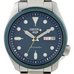 【保証書】セイコー SEIKO 5スポーツ ジャパンコレクション 2020 SBSA061/4R36-08M0 腕時計 SS 自動巻き ブルー系 メンズ 【中古】