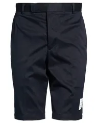 トムブラウン メンズ ボトムス ハーフパンツ・ショーツ THOM BROWNE ショートパンツ＆バミューダパンツ Midnight Blue ブルーのサムネイル