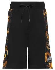 ヴェルサーチ メンズ ボトムス ハーフパンツ・ショーツ VERSACE JEANS COUTURE ショートパンツ＆バミューダパンツ Black ブラックのサムネイル