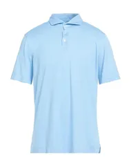 フェデーリ メンズ トップス ポロシャツ FEDELI ポロシャツ Sky Blue ブルーのサムネイル