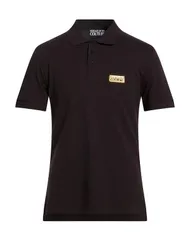 ヴェルサーチ メンズ トップス ポロシャツ VERSACE JEANS COUTURE ポロシャツ Black ブラックのサムネイル