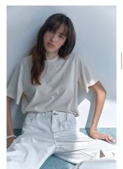 anuans Unisex Ribbed Cotton T-shirt - メルカリ