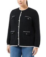 マリナリナルディ レディース アウター カーディガン セーター Marinaldi Mrsarmony Cardigan Sweater Navy ネイビーのサムネイル