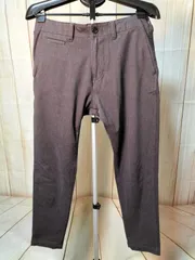 The DUFFER of ST.GEORGE テーパードパンツ ダークブラウン L ストレッチ イージーパンツ スリム DUFFER 中国製のサムネイル