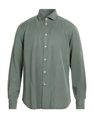ボリオリ メンズ トップス シャツ BOGLIOLI 無地シャツ Military Green グリーンのサムネイル