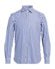 ボリオリ メンズ トップス シャツ BOGLIOLI ストライプ柄シャツ Blue ブルーのサムネイル
