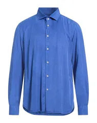 ボリオリ メンズ トップス シャツ BOGLIOLI 無地シャツ Blue Gray グレーのサムネイル