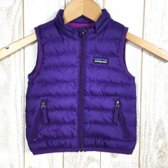 ✉️Baby's 12M パープル系 Patagonia ( パタゴニア ) キッズ ダウン セーター ベスト K Down Sweater Vest 60505 International Baby's PUR Purple ダウンインサレーショ