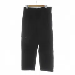 ロエベ LOEWE CARGO TROUSERS カーゴトラウザーズパンツ スラックス 48 黒 ブラック H526Y04WAT /RRのサムネイル