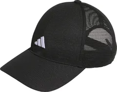 アディダス adidas エッセンシャルズ メッシュキャップ 帽子 軽量 クール フィット感 カーブをつけたつば 屋外 トレーニング ジム ランニング 日除け 紫外線対策 熱中症対策  KCE36 JL5150 ブラック