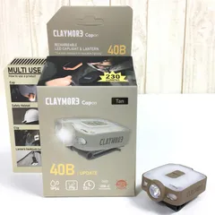 ✉️OneSize ベージュ系 Claymore ( クレイモア ) キャップオン 40B Capon 40B 230ルーメン Usb充電 400Mah Ledキャップライト ヘッドランプ ランタン 投光器 Clp-210Tn CLP-210のサムネイル