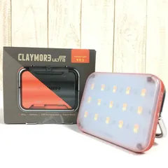 ✉️OneSize レッド系 Claymore ( クレイモア ) ウルトラミニ Ultra Mini 500ルーメン Usb充電 3500Mah Ledランタン ランプ 投光器 Clc-401Rd CLC-401 Red ランタン ライテのサムネイル