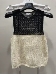 (新品) MNG マンゴ ノースリーブ トップス Sサイズ