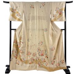 美品 夏物 駒絽の3本絽 本加工染 附下げ・訪問着（正絹）未使用