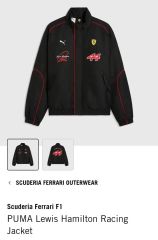 超レア フェラーリF1チーム PUMA ジャケット非売品 サーキット日本M 