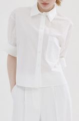 eunoia ユノイア クロップド半袖シャツ - メルカリ