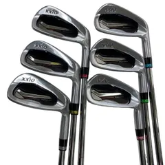 【中古】 ダンロップ XXIO FORGED(2017) 6S(オレンジ) アイアンセット IR リシャフト (フレックスその他) メンズ 男性用 右利き 右用 Cランク ゴルフクラブのサムネイル