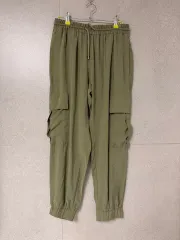 カーキ カーゴ ジョガーパンツ ZARA レディース