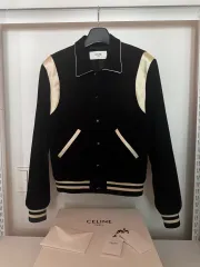Celine セリーヌ コーデュロイ Teddy テディ スタジャン ジャケット 50のサムネイル