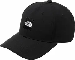 ザ・ノース・フェイス THE NORTH FACE アウトドア スクエアロゴキャップ メンズ レディース 帽子 シンプル 紫外線 UVカット UPF50+ 日除け 暑さ対策 面ファスナー サイズ調整可能 ワンポイント  NN02334 K ブラック