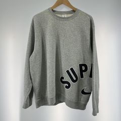 Supreme Nike Arc Crewneck ヘザーグレー 22ss - メルカリ