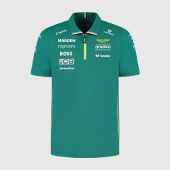2024アストンマーチン・アラムコF1チーム支給品 ポロシャツMサイズ