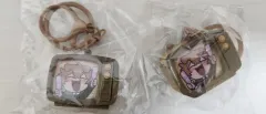 ピクセルリー レトロ TV キーホルダー ダック