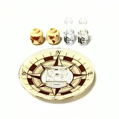 レゴ 正規品 中古 地球儀 瓶 羅針盤 レゴブロック【管理番号：3736】のサムネイル