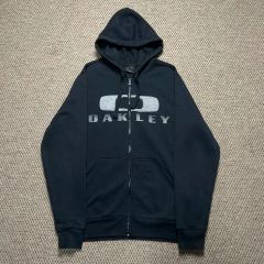 90s 00s Oakley software センターロゴ パーカー M 90s 00s Oakley