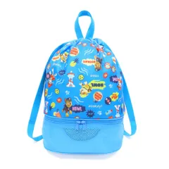 ☆ 26.パウ・パトロール ☆ 2WAY ボンサック型 プールバッグ 高波クリエイト プールバッグ 2WAY ボンサック型 ビーチバッグ ナップサック プールバック ビーチバック リュックサック スイムバッグ リュック ボンサック キャラクター 女の子 男の子のサムネイル